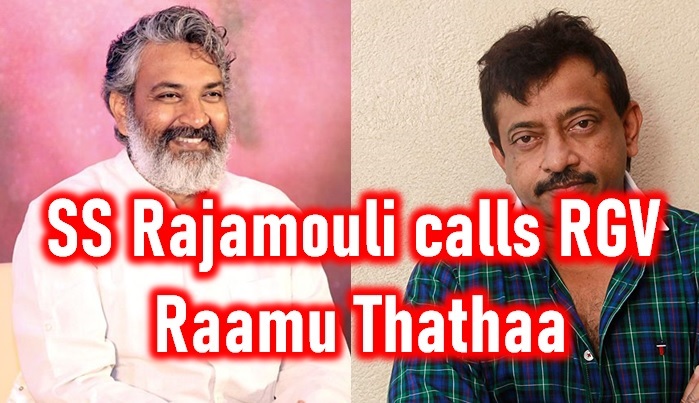  Ss Rajamouli Satire On Ram Gopal Varma! Calls Him Ramu Thathaa!-TeluguStop.com