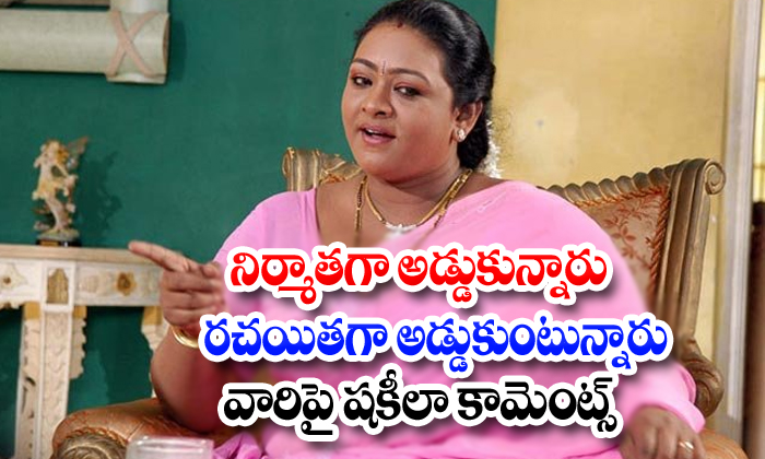  Shakila Comments On Censor Board About Her Movie-TeluguStop.com