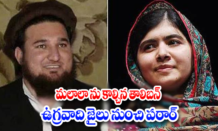  Taliban Who Shot Malala Escape From Pakistan Jail-TeluguStop.com