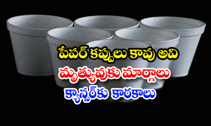  Tea In Thermocol Cups Is Injurious To Health-TeluguStop.com