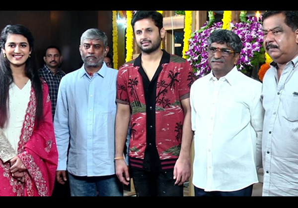 Nithiin, Priya Varrier, Fixednithiin, Tollywood, Yeleti-