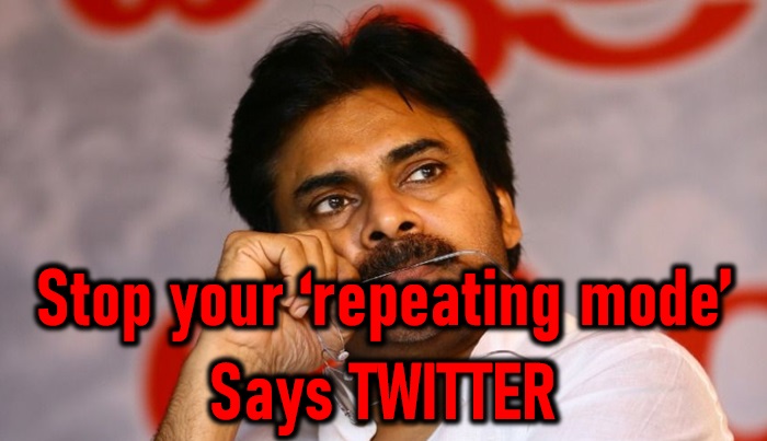  Twitter Fed Up With Pawan Kalyan Repeat Story!-TeluguStop.com