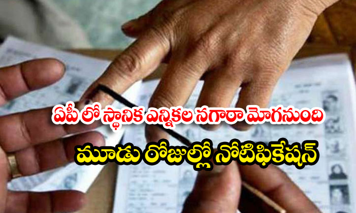  Ap Local Body Elections Will Be Finished Up To Month End-TeluguStop.com
