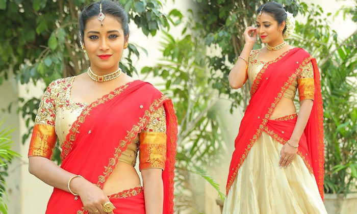 Bhanu Shree Traditional Attire Images -  Bhanu Shree Traditional Attire Images-telugu Actress Photos Bhanu Shree Traditi High Resolution Photo