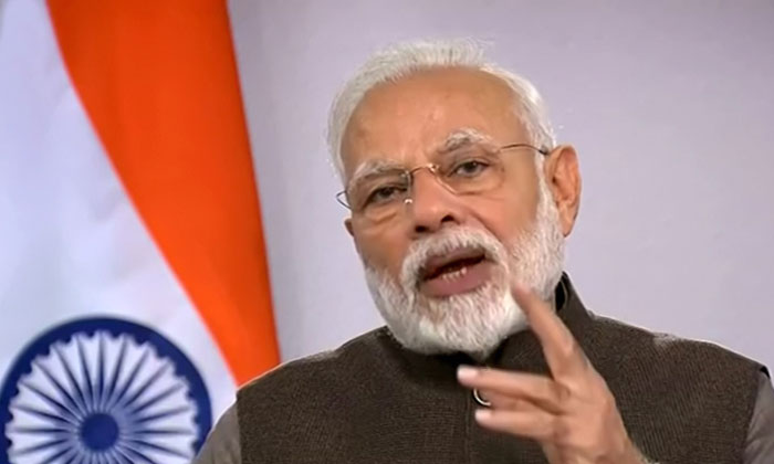  Pm Modi Warns People To Take Corona Virus Lock-down, Corona Effect, Covid-19-TeluguStop.com