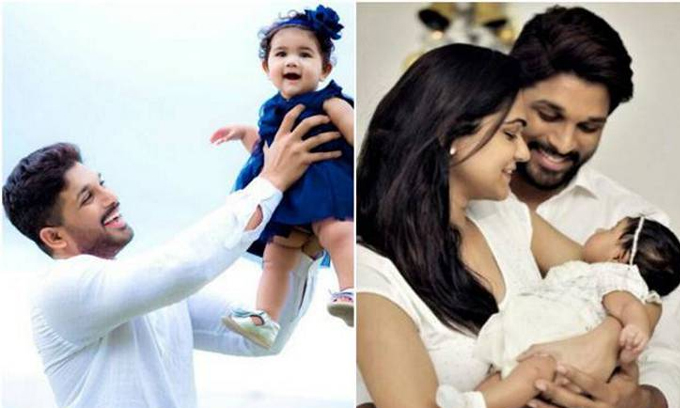  Allu Arjun Funny Comments On His Daughter Goes Viral In Internet-TeluguStop.com