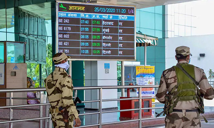  11 Cisf Jawans Posted At Mumbai Airport Test Positive For Covid-19, Corona Virus-TeluguStop.com