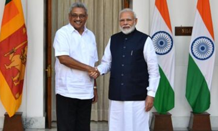  Srilankan President Says Thanks To Indian Prime Minister And Peoples, Corona Vir-TeluguStop.com