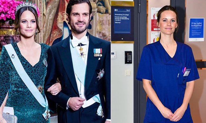  Sweden’s Princess, Sofia Joins Stockholm Hospital,medical Professionals, Socia-TeluguStop.com