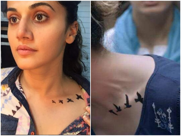 Minal, Taapsee Pannu, Taapseepannu, Tattoo Trial-