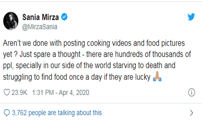  Sania Mirza, Star Tennis Player, Indian Tennis Player, Celebrity Coocking Videos-TeluguStop.com