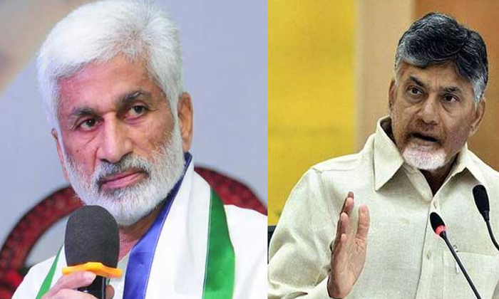  Tdp Chandrababu Naidu Comments On Vijasai Reddy About The Collect The Corona Fun-TeluguStop.com