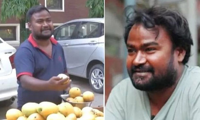  Lockdown Crisis Actor Turns Fruit Seller ,solanki Diwakar, Actor Solanki Diwaka-TeluguStop.com