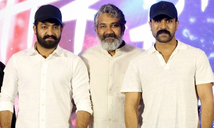  Ntr, Rrr, Rajamouli, Ram Charan-TeluguStop.com