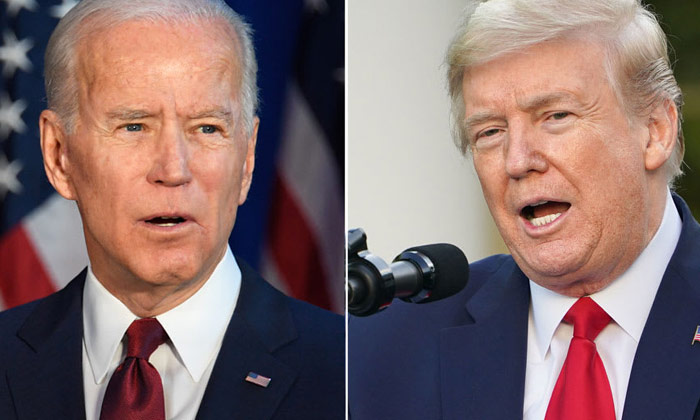  Donald Trump, Joe Biden,presidentialelections, Oklahoma-TeluguStop.com