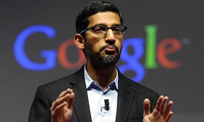  Trump Serious On Google Ceo Sundar Pichai, Google, Sundar Pichai,donald Trump,wo-TeluguStop.com