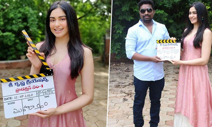  Adah Sharma Signs Two Telugu Films, Telugu Cinema, Tollywood, Sri Krishna Creati-TeluguStop.com