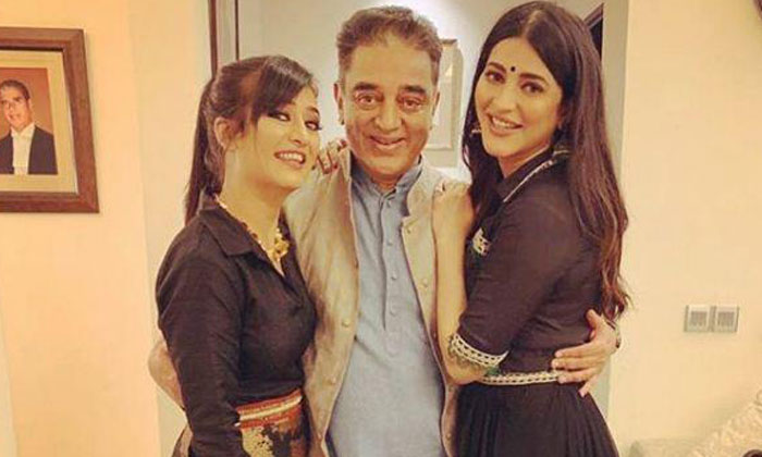  Kamal Haasan Daughters Ready To Act In Hollywood Remake, Tollywood, Hollywood, K-TeluguStop.com