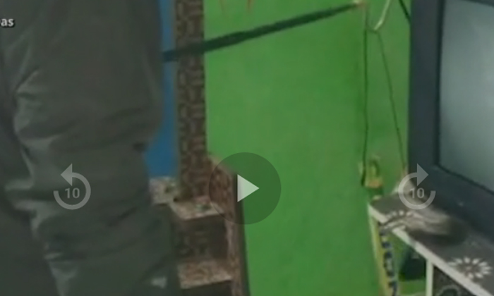  Odisha Man, Snake, Tv Rack, Snake On Tv Stand-TeluguStop.com