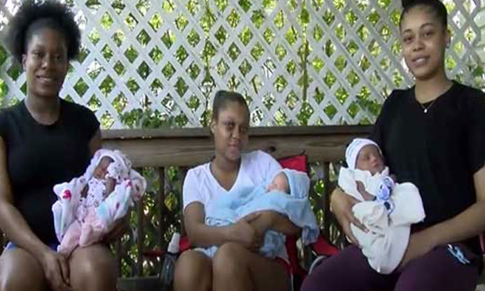  Three Sisters Give Birth On Same Day At Same Hospital In Ohio, Three Sisters ,de-TeluguStop.com