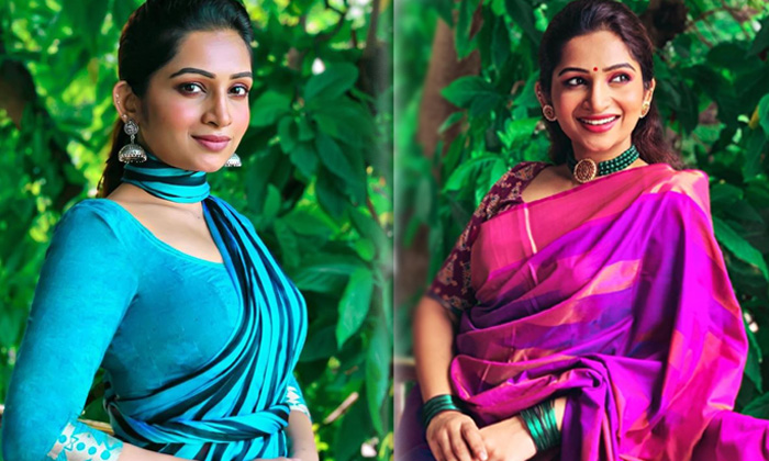 Actress Nakshathra Nagesh Traditional Looks-telugu Actress Photos Actress Nakshathra Nagesh Traditional Looks -  High Resolution Photo