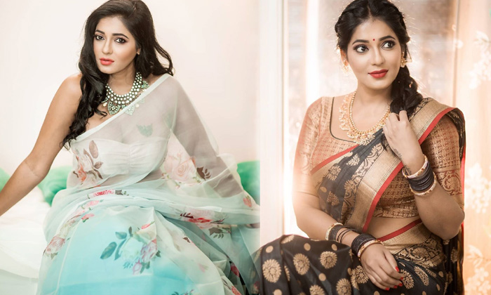 Actress Reshma Pasupuleti Traditional Attire-telugu Actress Photos Actress Reshma Pasupuleti Traditional Attire - Actres High Resolution Photo