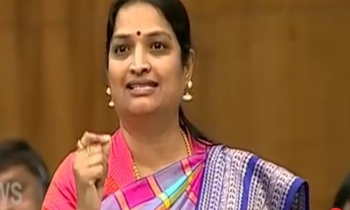  Ycp Mla Usha Sri Charan Problems With English, Ysrcp Mla,ap Politics, Cm Jagan,-TeluguStop.com