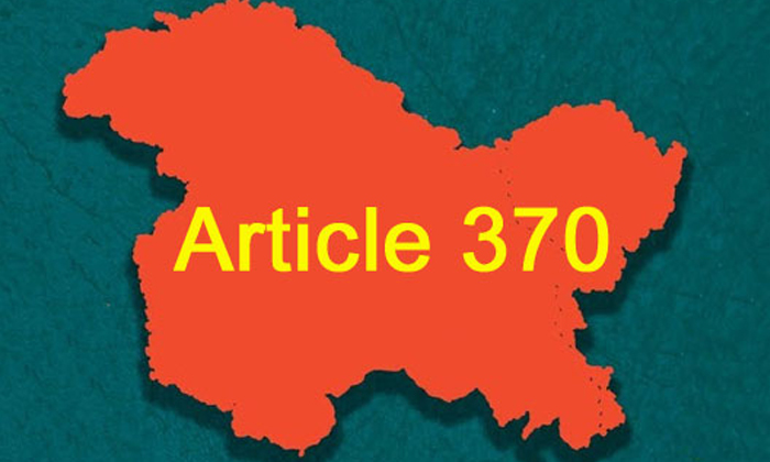  Congress Leaders Sensational Statement On Article 370, Article 370, Jammu And Ka-TeluguStop.com