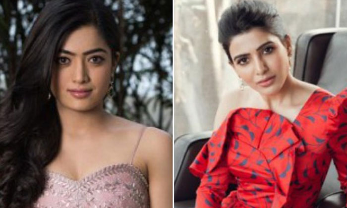  Samantha And Rashmika Play Sisters Roles In New Movie, Tollywood, Telugu Cinema,-TeluguStop.com