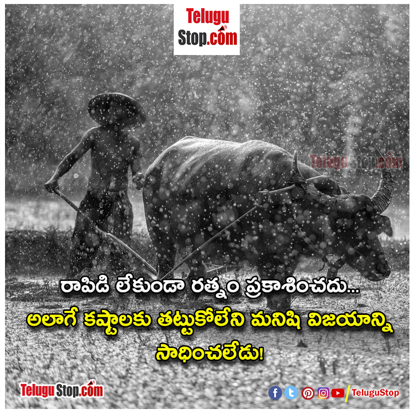 Telugu quotes motivational Inspirational Quote