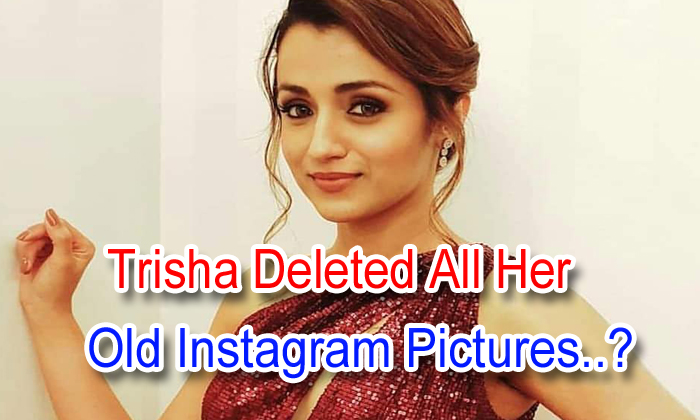 Trisha Deleted All Her Old Instagram Pictures.. - Trisha, Trisha ...