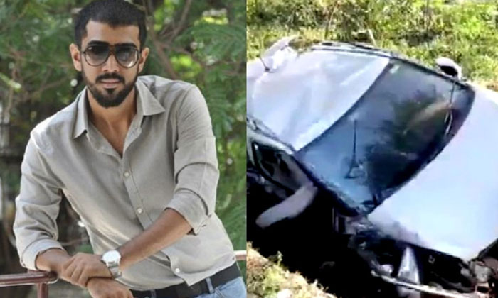  Abhiram Daggubati Car Accident At Manikonda, Tollywood, Daggubati Rana, Suresh B-TeluguStop.com