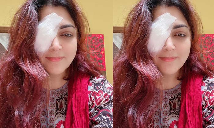  Actress Khushbu Undergoes Eye Surgery-TeluguStop.com