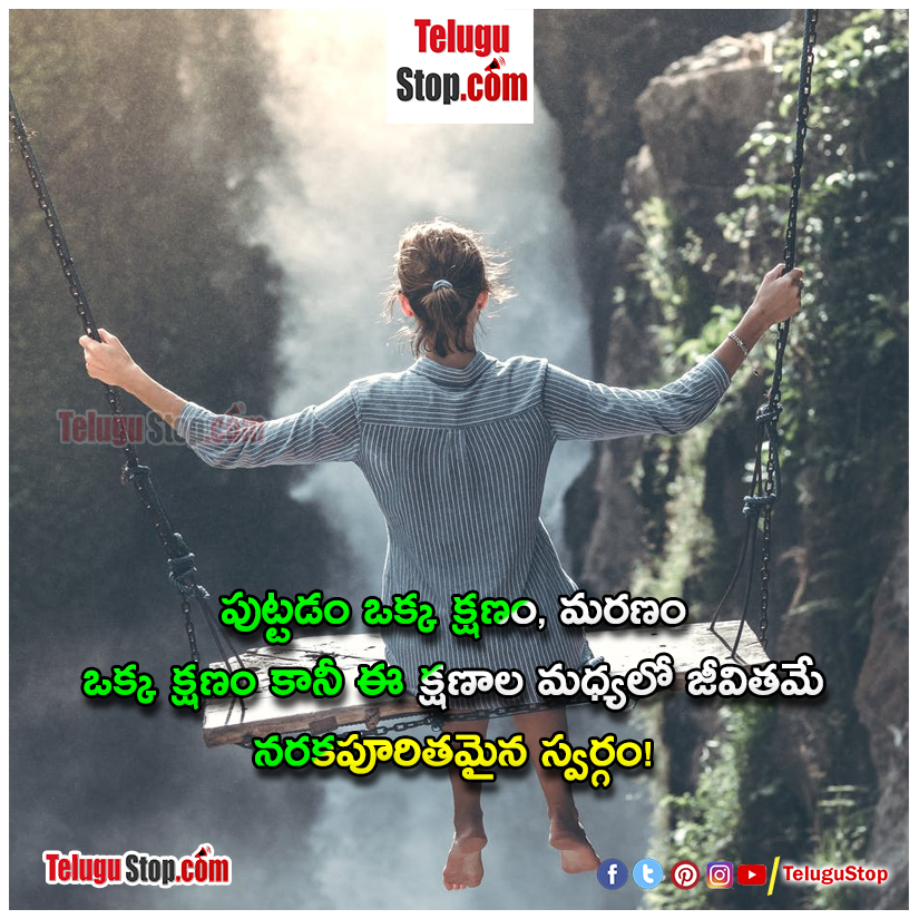 telugu quotes for life facts Inspirational Quote