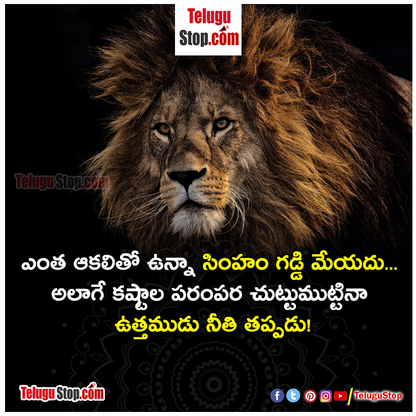 telugu quotes for life facts Inspirational Quote