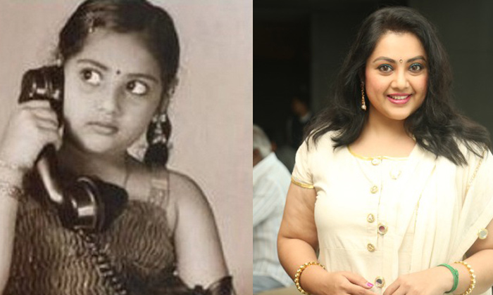  Tollywood Star Heroine Meena Childhood Photos,actress Meena, Puzzle Photo, Viral-TeluguStop.com