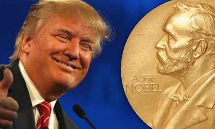  Donald Trump Nominated For Nobel Peace Prize, America Elections, Democratic Part-TeluguStop.com