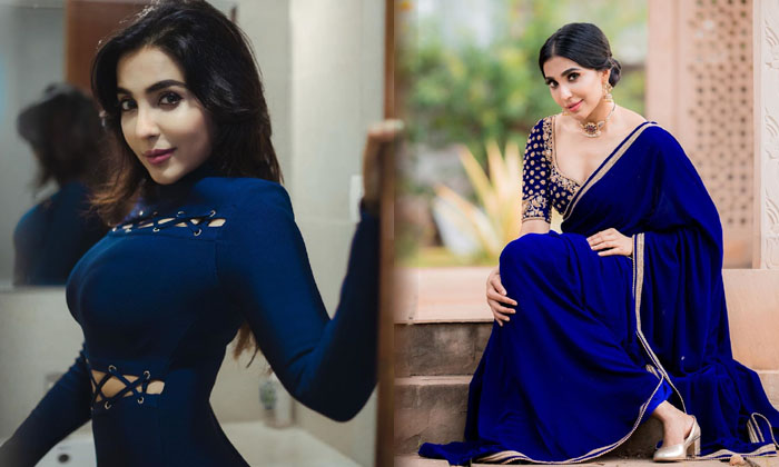 Beautiful Actress Parvati Nair Blue Dress Saree Images-telugu Actress Photos Beautiful Actress Parvati Nair Blue Dress S High Resolution Photo