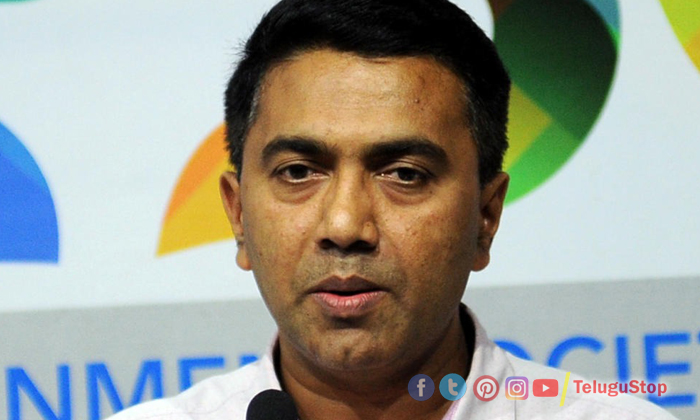  Goa Cm Pramod Sawant Tested Corona Positive, Goa Cm Pramod Sawant, Home Isolatio-TeluguStop.com