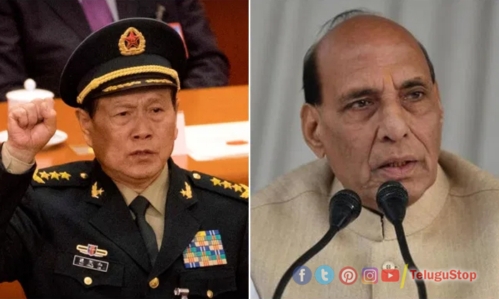  China Trying To Meet India Defence Minister , India, Chaina, Rajnath Singh, Chai-TeluguStop.com
