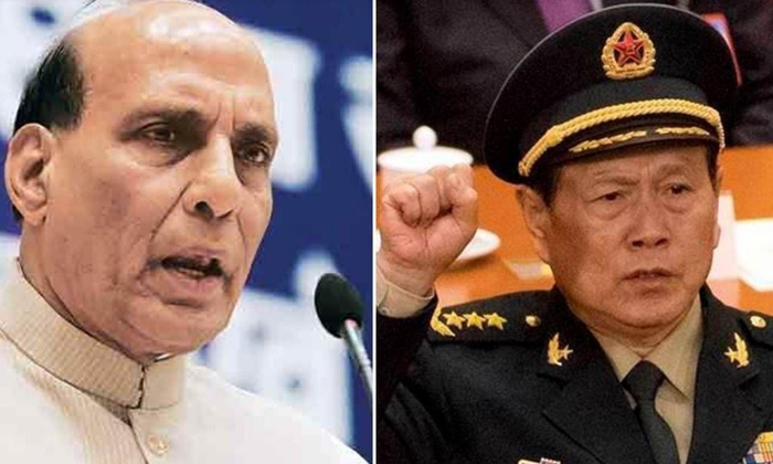  Chinese Defence Minister Interested To Meet Rajnath Singh, Rajanath Singh, Chain-TeluguStop.com