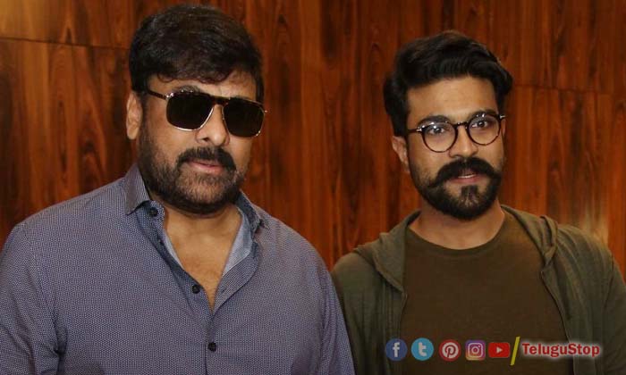  Chiranjeevi Charan To Share Screen Once Again, Chiranjeevi, Ram Charan, Acharya,-TeluguStop.com