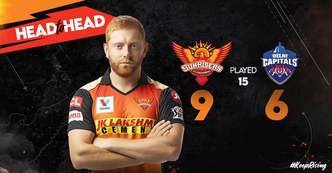  Ipl 2020, Srh Vs Dc: History Says Srh Has An Edge On Dc-TeluguStop.com