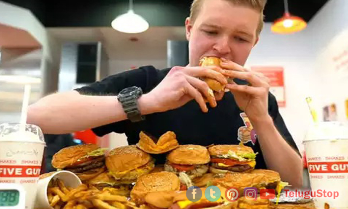Meet The Man Ate All The Food In Hotel In An Hour To Raise Funds For Charity. Meet The Man Ate All The Food In Hotel In An Hour To Raise Funds For Charity.-TeluguStop.com