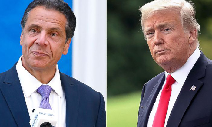  New York Governor Andrew Cuomo  Against Trump Decisions, New York Governor Andre-TeluguStop.com