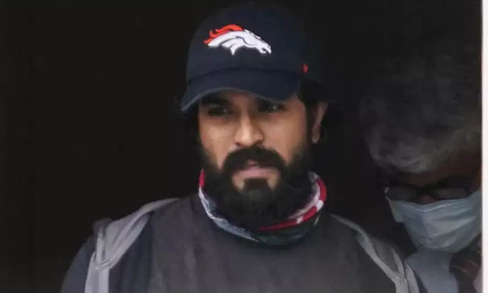  Ram Charan Caught With Beard Look In Airport, Ram Charan Tej, Telugu Hero, Mega-TeluguStop.com