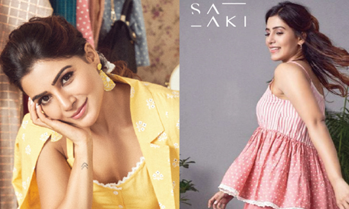  Nagarjuna Wishes Samantha On New Cloth Store Saki Opening, Samantha Akkineni, Na-TeluguStop.com