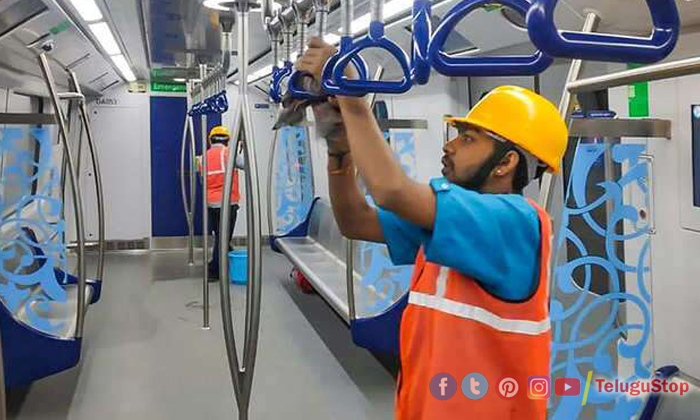 Telugu Corona Effect, Corona, Hyderabad, Metro, Metro Rail, Metro Train, Telanga