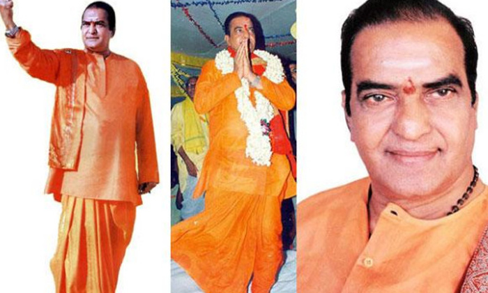  Reason Behind Senior Ntr Clothes, Ntr Orange Clothes, Swami Agnivesh, Tdp, Tirup-TeluguStop.com