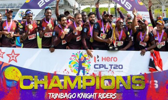  Trinbago Knight Riders Wins The Caribbean Premier League Title 2020-TeluguStop.com